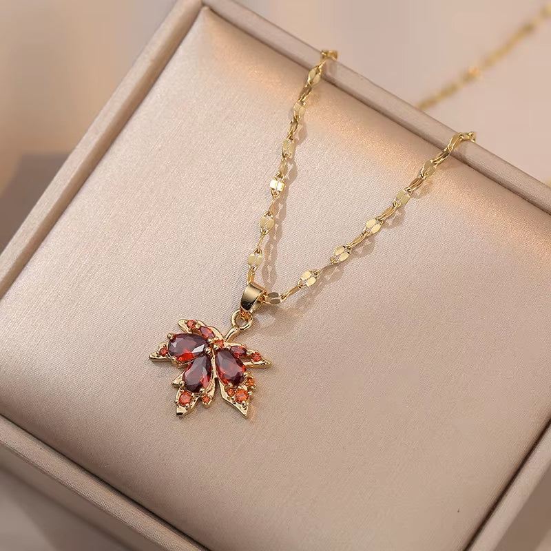 Luna Bloom Butterfly Tassel Necklace – Grace in Every Glimmer