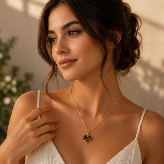 Luna Bloom Butterfly Tassel Necklace – Grace in Every Glimmer
